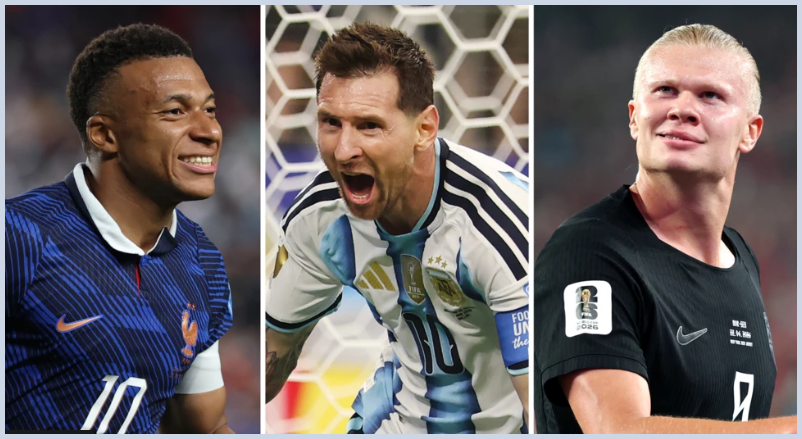 Golden Boot Battle Heats Up as Messi, Mbappe and Haaland Rewrite World Cup History